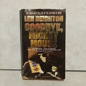 1982 Goodby Mickey Mouse by Len Deighton Paperback